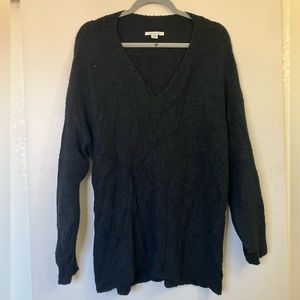 American Eagle v-neck oversized sweater